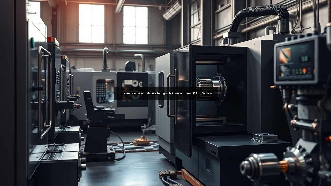 threading thread rolling service thread milling services swiss screw machining